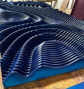 Paineis acusticos hibridos 3d