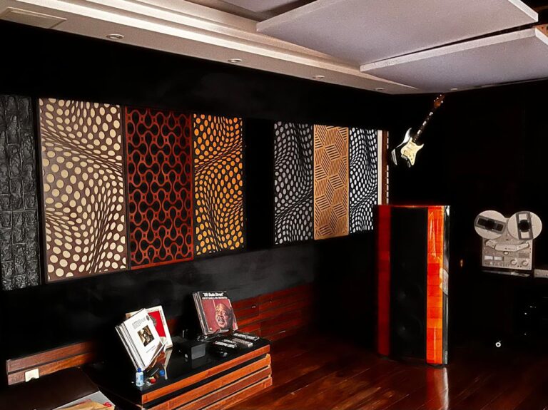 Paineis acusticos decorativos 2D